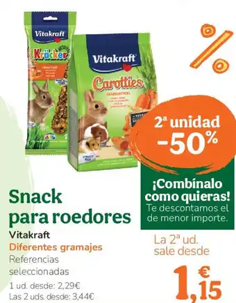 TiendAnimal VITAKRAFT Snack para roedores oferta