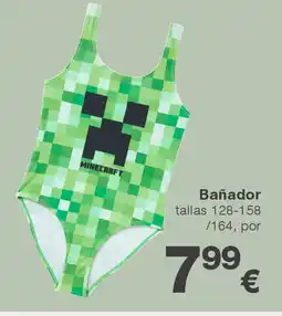 KIK MINECRAFT Bañador oferta