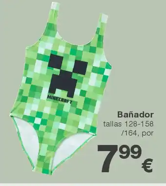 KIK MINECRAFT Bañador oferta