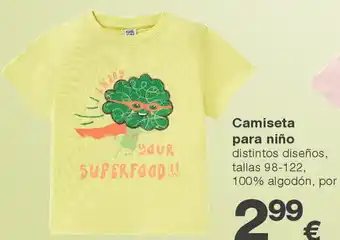 KIK Camiseta para niño oferta