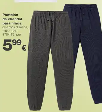 KIK Pantalón de chándal para niños oferta