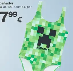 KIK MINECRAFT Bañador oferta