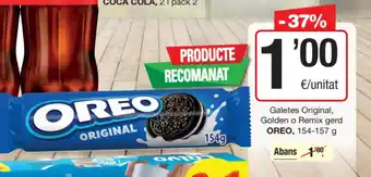 SPAR Fragadis OREO Galetes Original, Golden o Remix gerd oferta