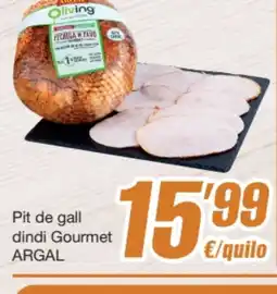 SPAR Fragadis ARGAL Pit de gall dindi Gourmet oferta