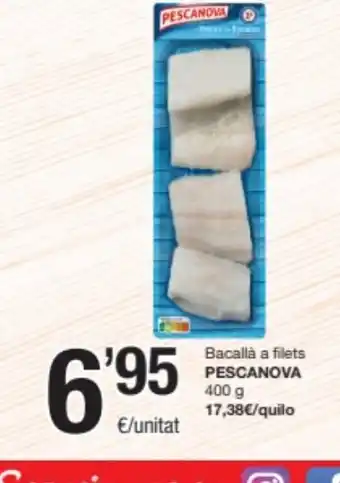 SPAR Fragadis PESCANOVA Bacallà a filets oferta