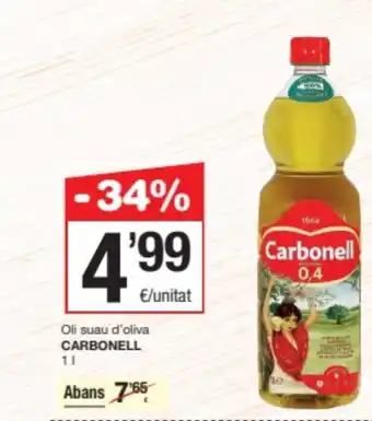 SPAR Fragadis CARBONELL Oli suau d'oliva oferta