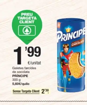 SPAR Fragadis PRÍNCIPE Galetes farcides de xocolata oferta