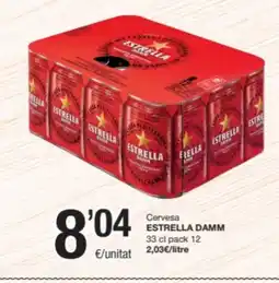 SPAR Fragadis ESTRELLA DAMM Cervesa oferta