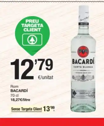 SPAR Fragadis BACARDÍ Rom oferta