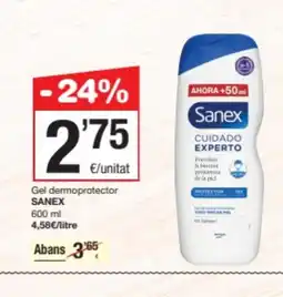 SPAR Fragadis SANEX Gel dermoprotector oferta