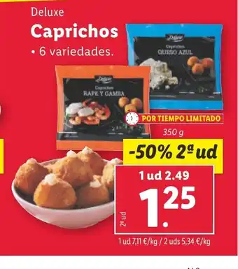 Lidl DELUXE Caprichos oferta