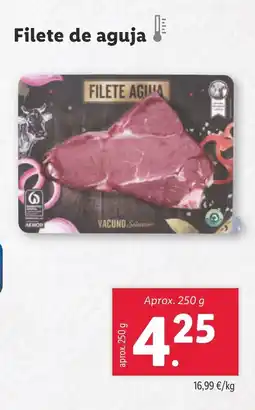 Lidl Filete de aguja oferta