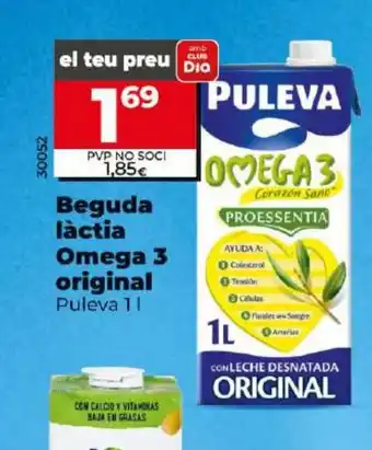 Dia PULEVA Beguda làctia Omega 3 oferta