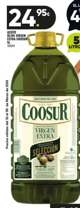 Family Cash COOSUR Aceite oliva virgen extra oferta