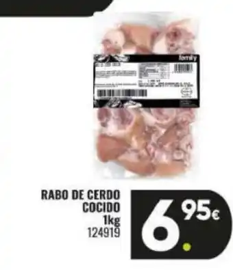 Family Cash Rabo de cerdo cocido oferta