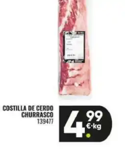 Family Cash Costilla de cerdo churrasco oferta