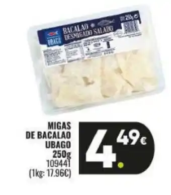 Family Cash Migas de bacalao ubago oferta