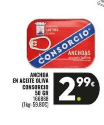 Family Cash CONSORCIO Anchoa en aceite oliva oferta