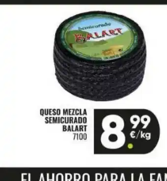 Family Cash BALART Queso mezcla semicurado oferta