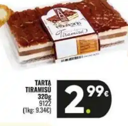 Family Cash Tarta tiramisu oferta