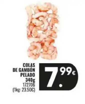 Family Cash Colas de gambon oferta