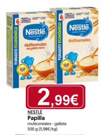 Hiper Usera Nestlé Papilla 500g oferta