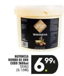 Family Cash Mayonesa rombo de oro cubo oferta