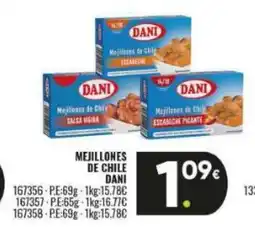 Family Cash DANI Mejillones de chile oferta