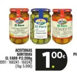 Family Cash EL FARO Aceitunas surtidas oferta