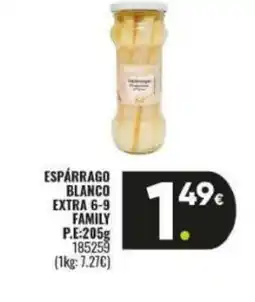 Family Cash FAMILY Espárrago blanco extra oferta