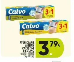 Family Cash CALVO Atún claro a.oliva oferta