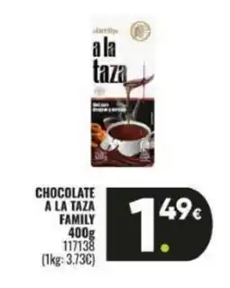 Family Cash FAMILY Chocolate a la taza oferta