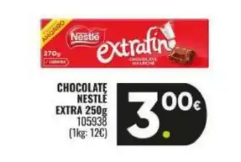 Family Cash Chocolate nestlé extra oferta