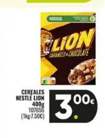 Family Cash LION Cereales nestlé oferta