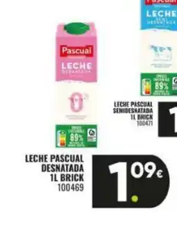 Family Cash Leche pascual desnatada oferta