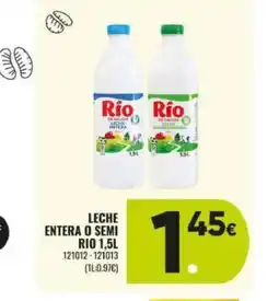 Family Cash RIO Leche entera o semi oferta