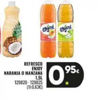 Family Cash Refresco enjoy naranja o manzana oferta