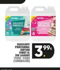 Family Cash Suavizante profesional surtido oferta