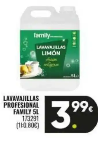 Family Cash Lavavajillas profesional oferta