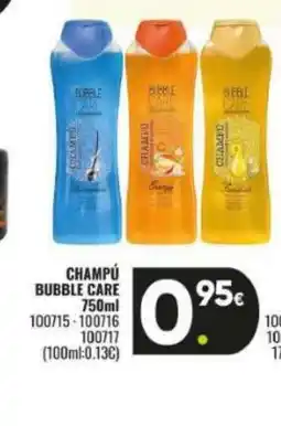 Family Cash Champú bubble care oferta