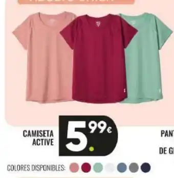 Family Cash Camiseta active oferta