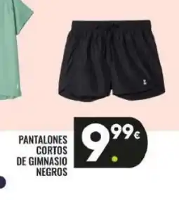 Family Cash Pantalones cortos de gimnasio negros oferta