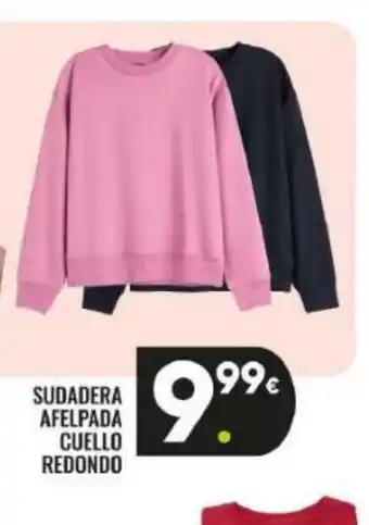 Family Cash Sudadera afelpada cuello redondo oferta