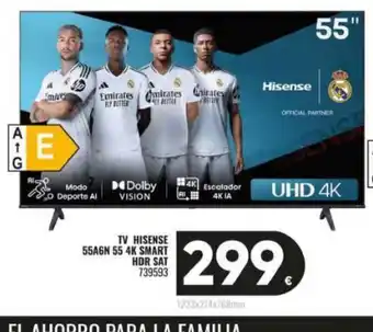 Family Cash Tv hisense 55AGN 55 4k smart oferta