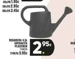 Family Cash Regadera 4,5l antracita plastiken oferta