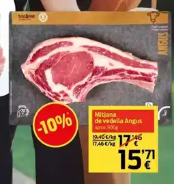 bonÀrea Mitjana de vedella Angus oferta