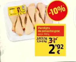 bonÀrea Pernilets de pollastre groc oferta