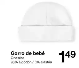 Zeeman Gorro de bebé oferta