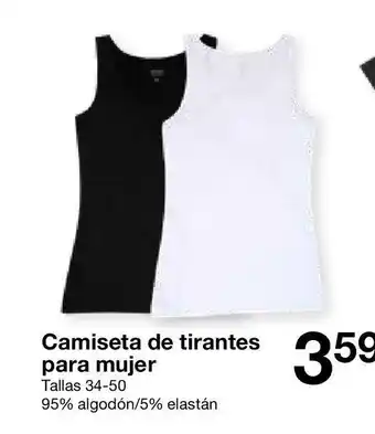 Zeeman Camiseta de tirantes para mujer oferta