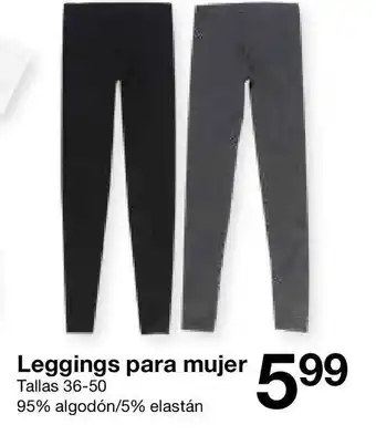 Zeeman Leggings para mujer oferta